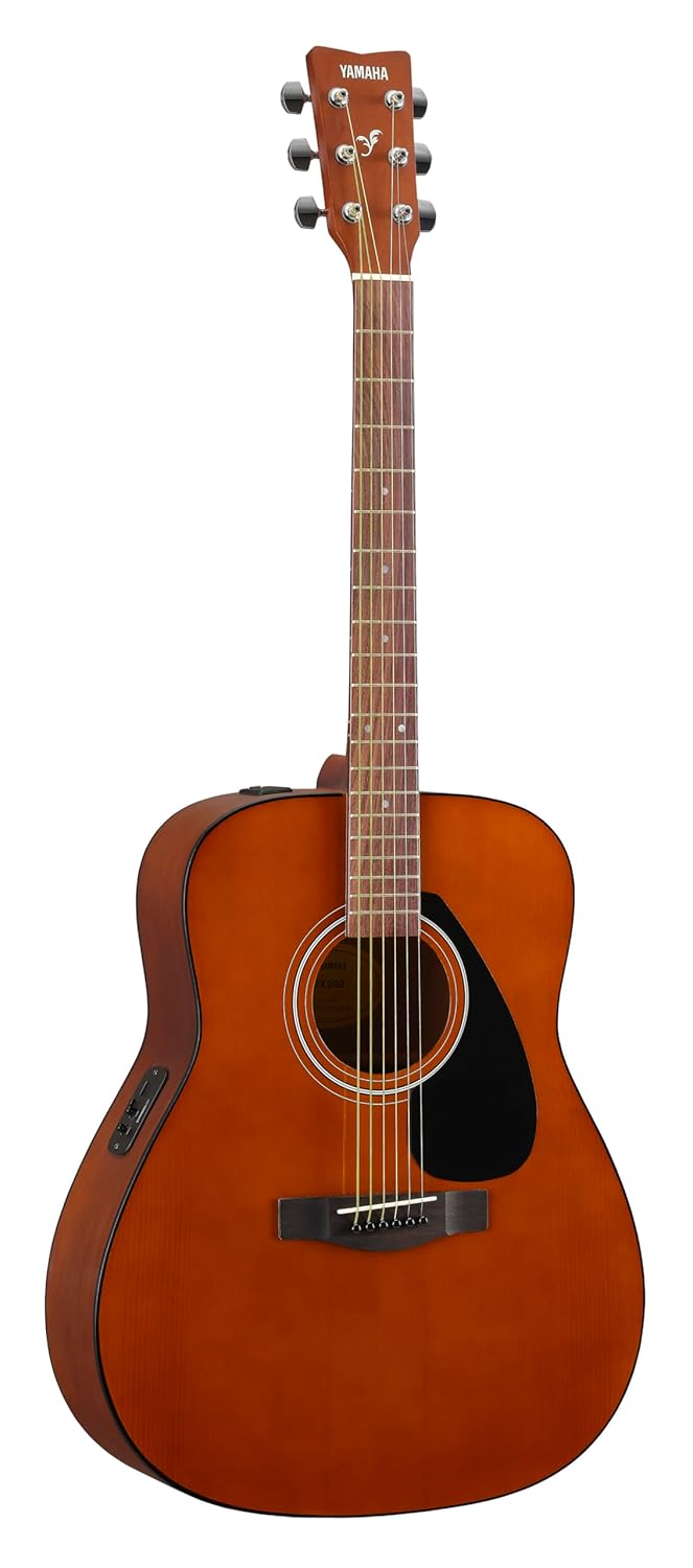 Yamaha FX280 Wood Brown Semi Acoustic Guitar for Beginners and Professionals Made in India