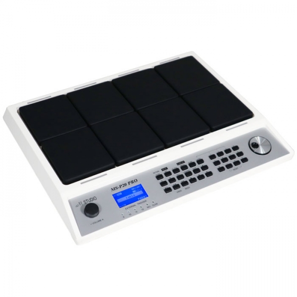 M-Studio MS-P20 Pro Octopad Electronic Drum Multipad - White