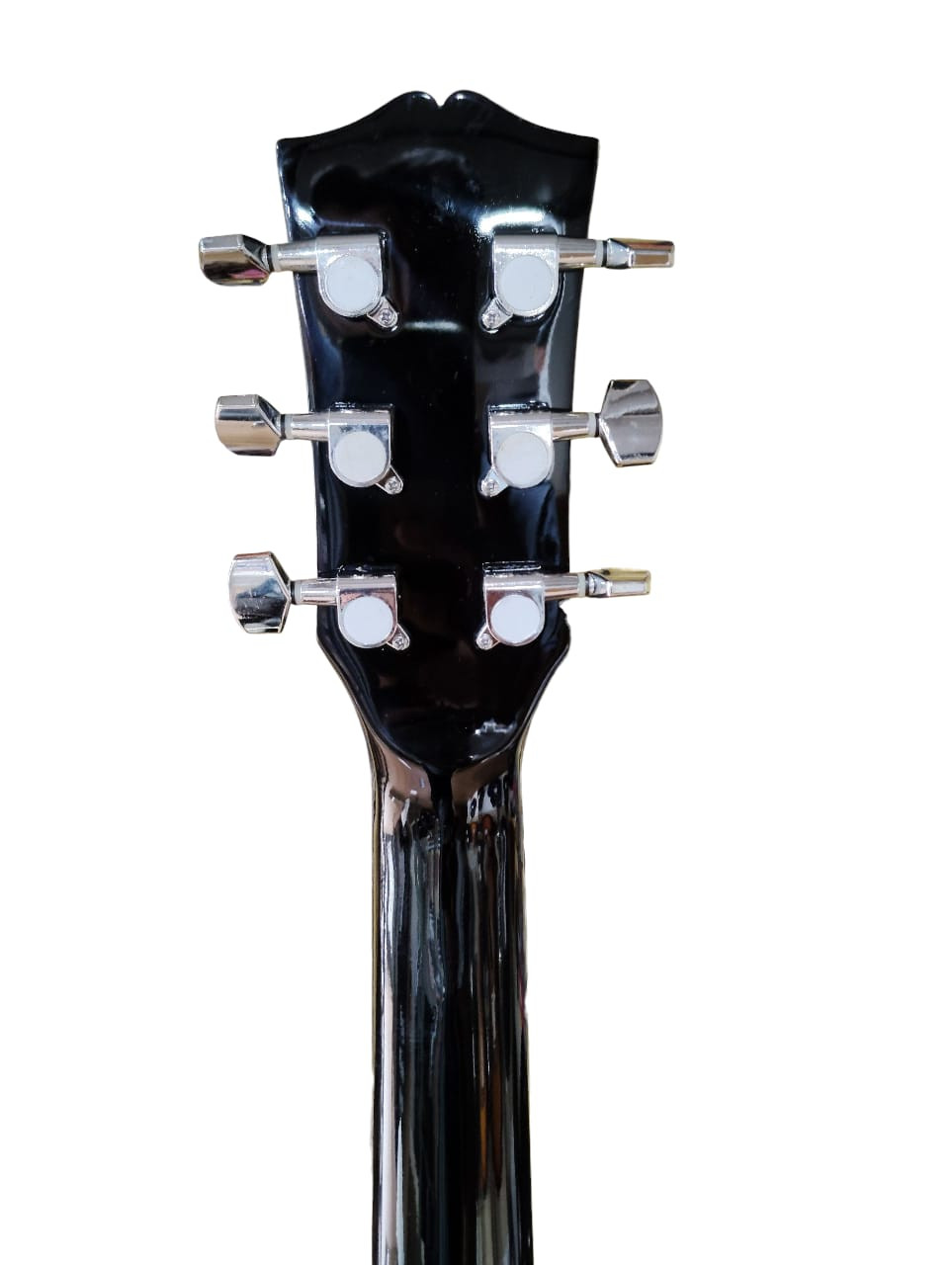 Trinity TNY-5000 41inch Acoustic Guitar with Cutaway - Black Color With padded bag Belt and Plectrums