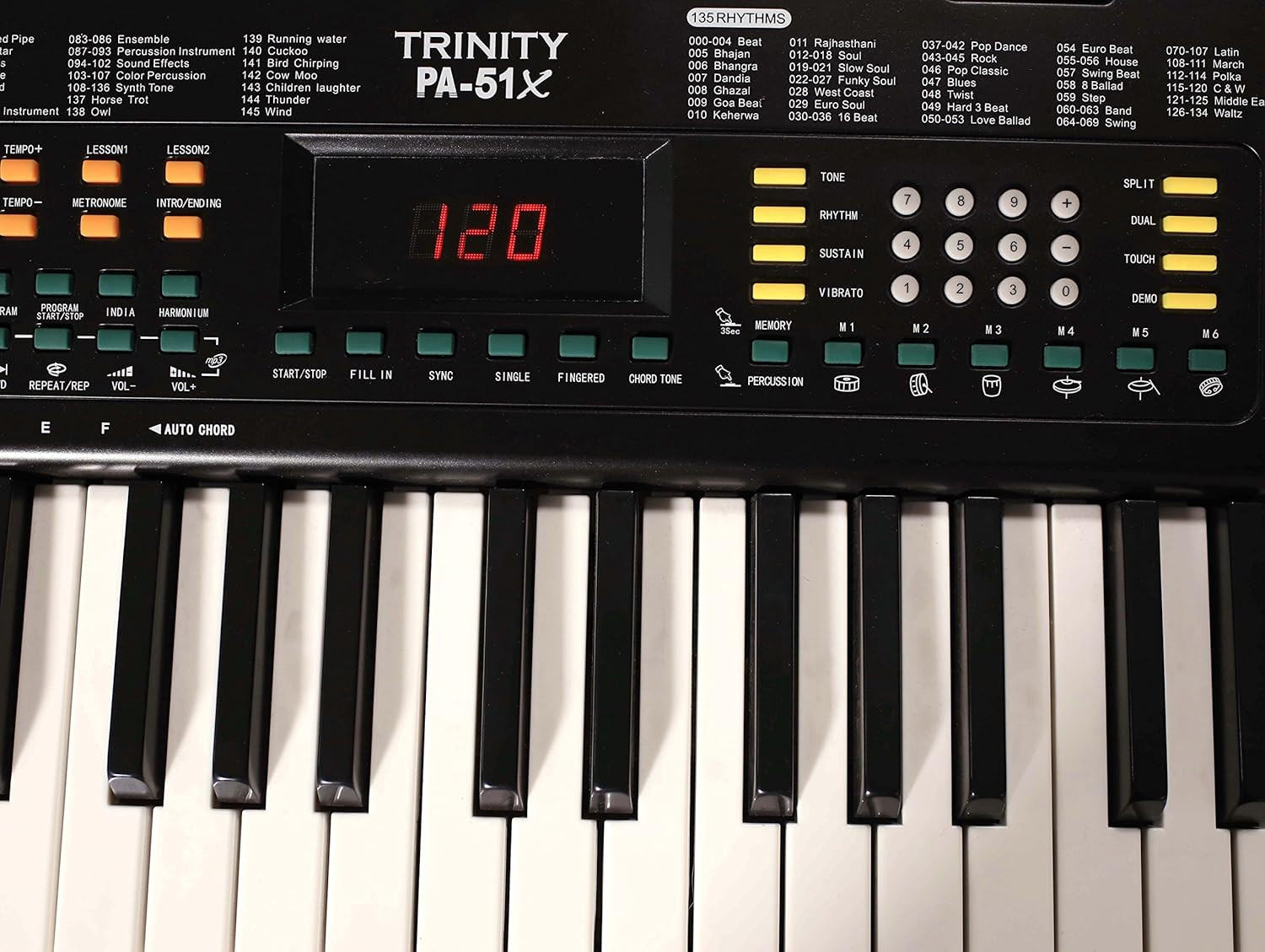 Trinity Pa-51X  49-Keys Electronic Keyboard