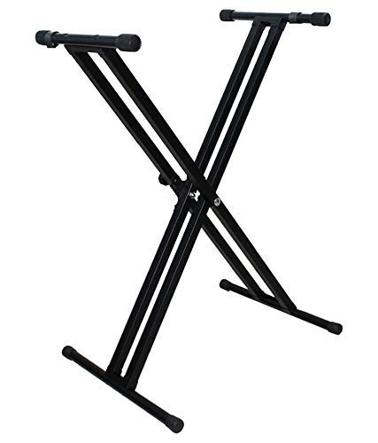 CASIO CTK-2550 61-Keys Standard Keyboard with Keyboard StandAdapterBag and Dust Cover Combo Pack