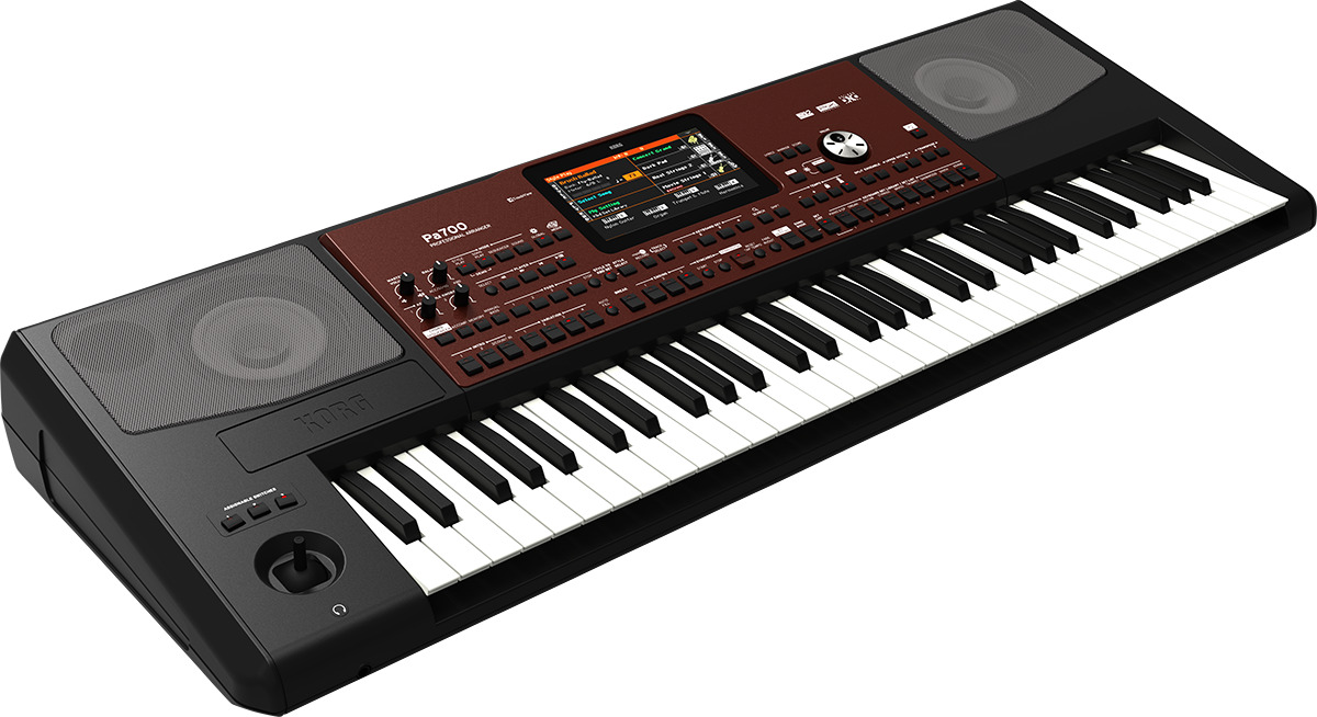 Korg PA700 Professional Arranger 61-Keys with Touchscreen Black