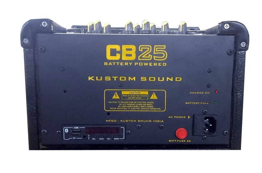 Kustom Sound CB25 Battery Powered Amplispeaker