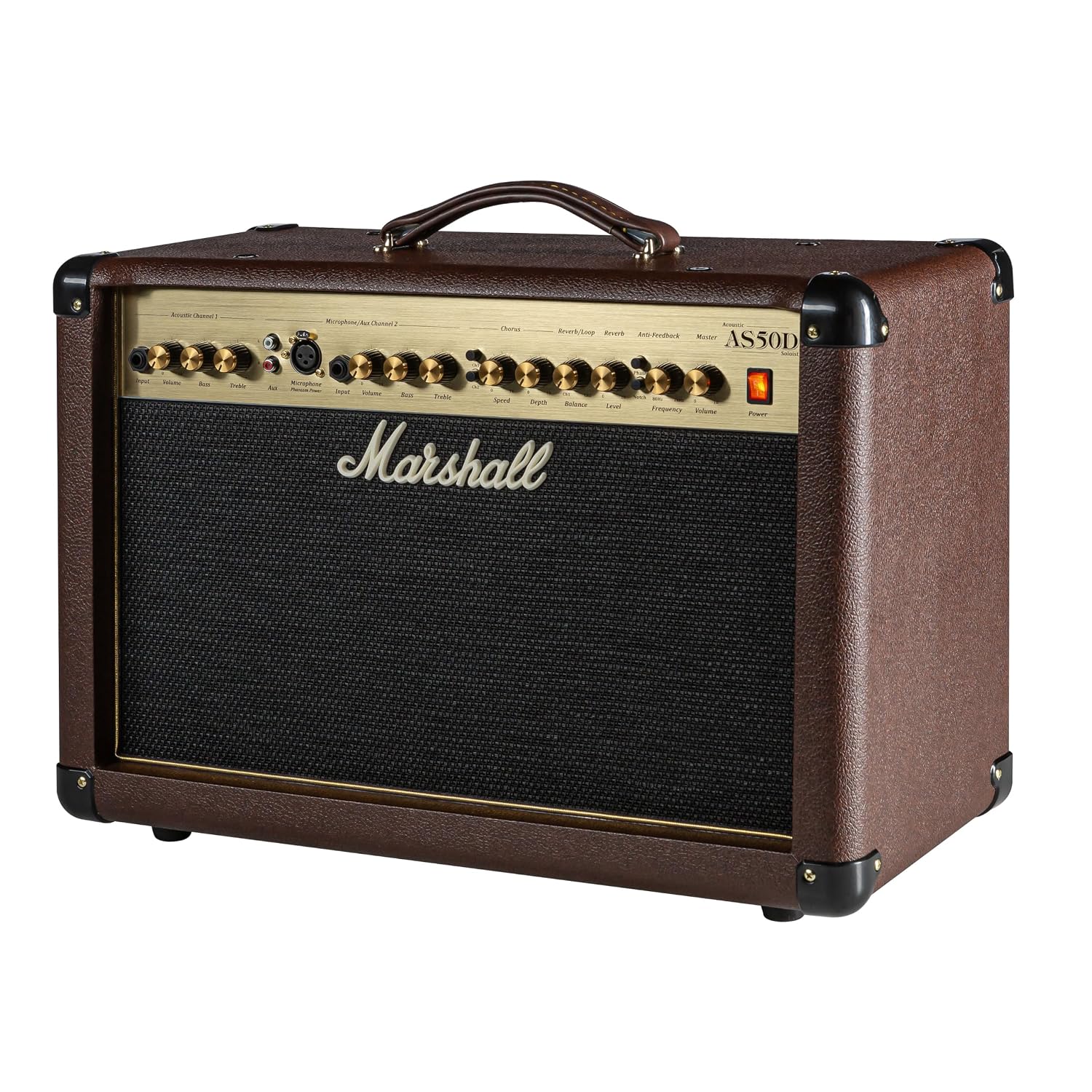 Marshall Acoustic Soloist AS50D 50 Watt Acoustic Guitar Amplifier