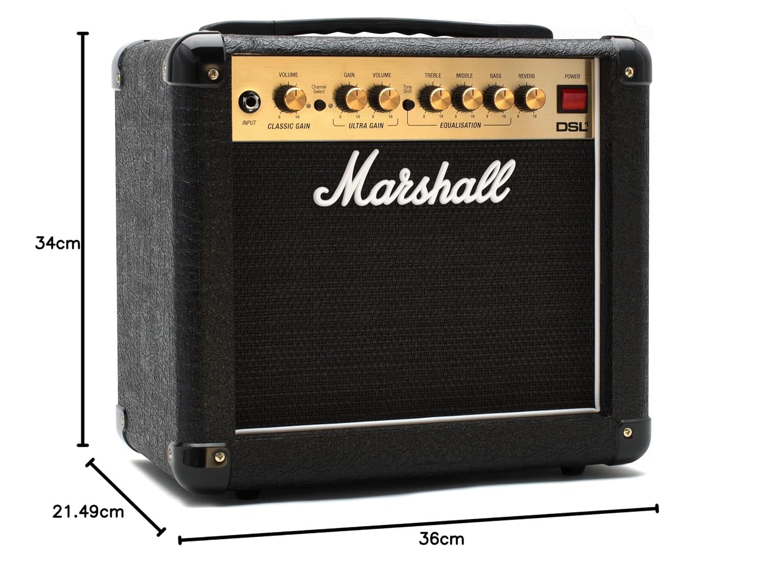 Marshall DSL-1CR 1W Tube Combo Guitar Amplifier