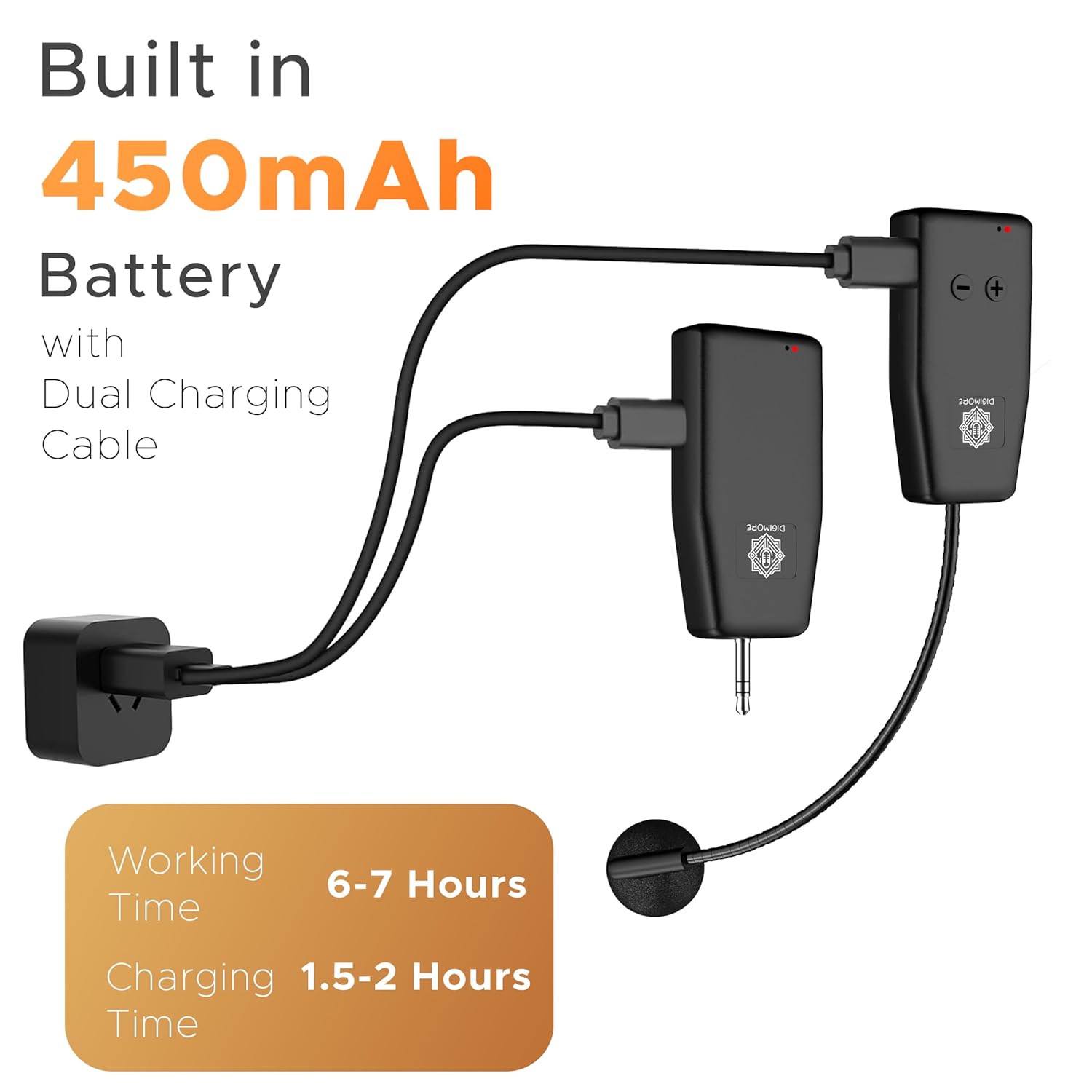 Digimore D-352 UHF wireless microphone system