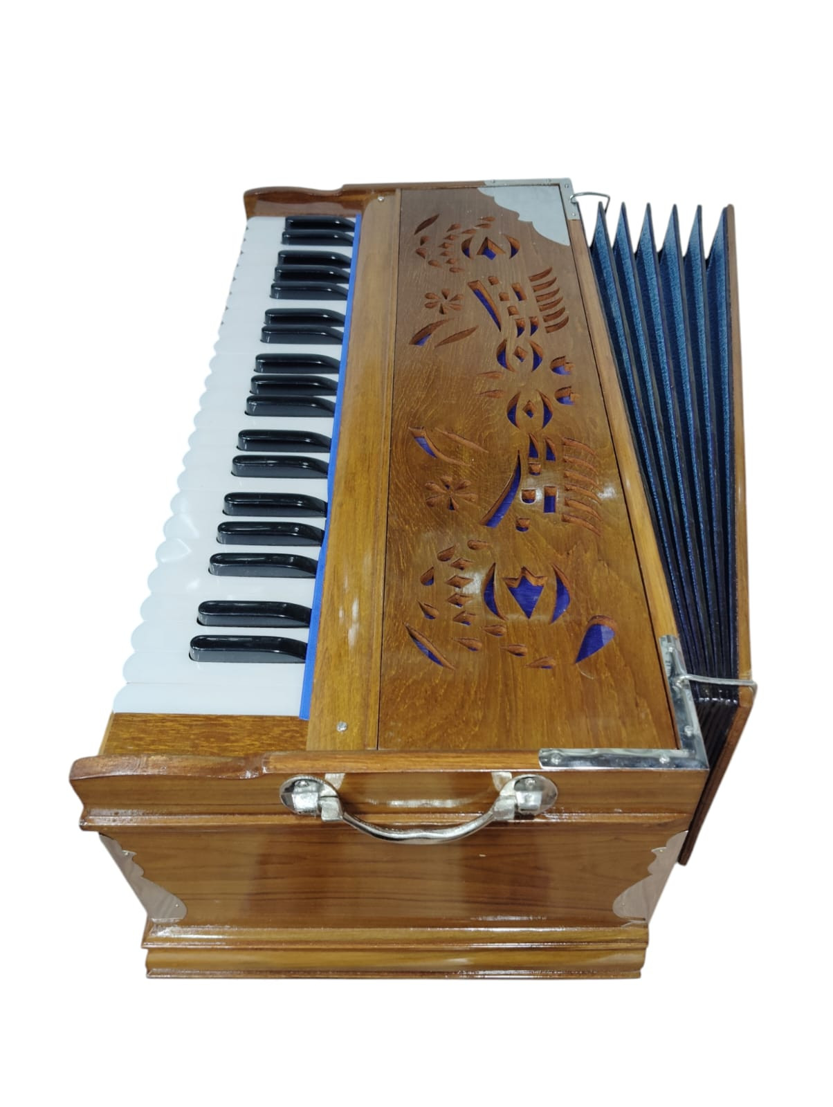 Harmonium 9 Stops 3 12 Octave Double Reed Coupler Natural Color