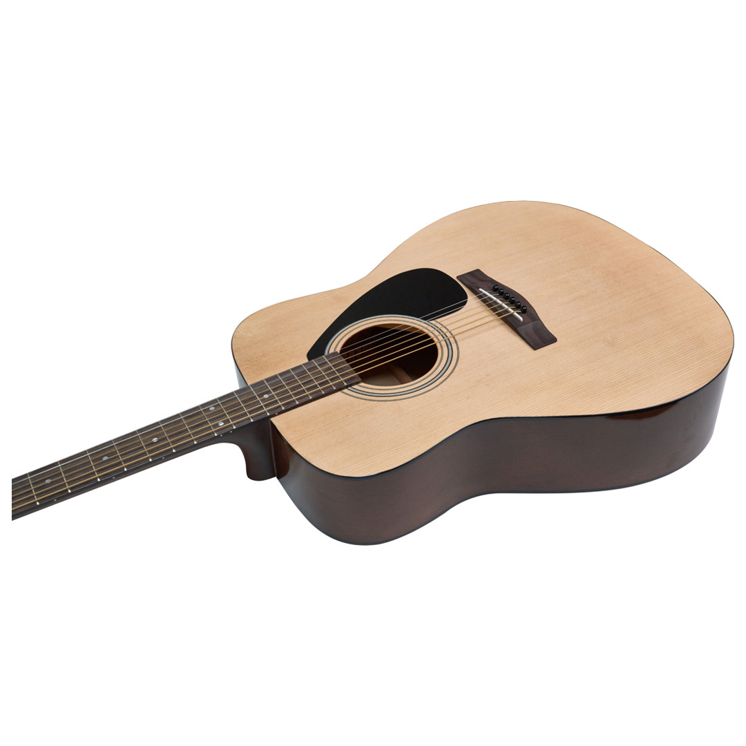 Yamaha F310P Acoustic Guitar Includes Gigbag Strap Pitch Pipe Strings Picks String Winder and Capo