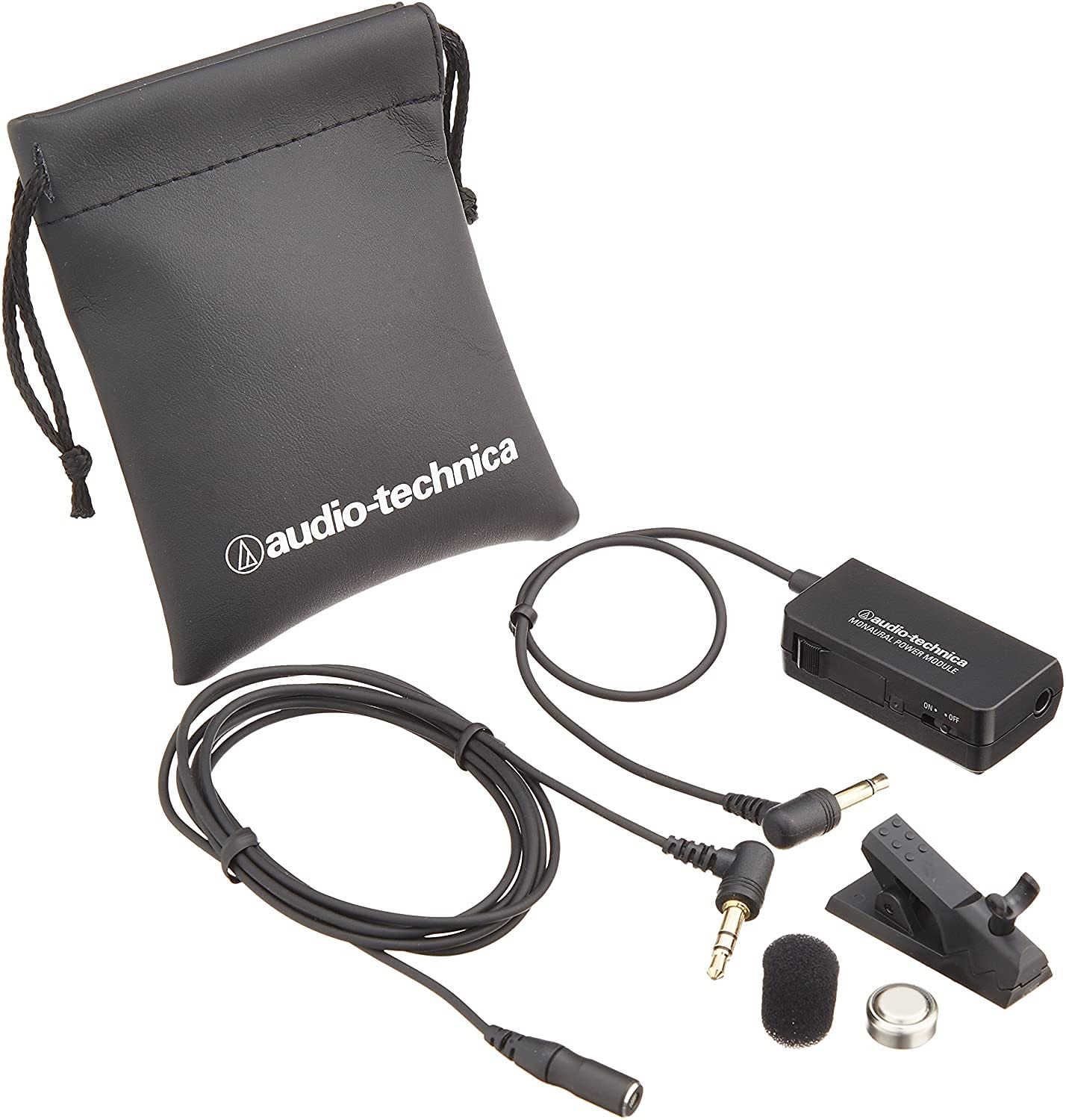 Audio-Technica AT9903AU Mono Mini Electret Condenser Lapel Microphone