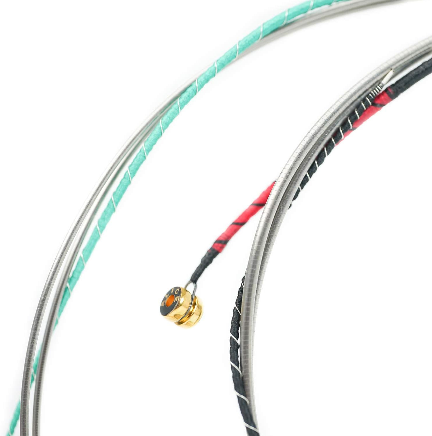 Alice 44 Cello Strings Set - Braided Steel Core with Ni-Fe Winding Cello String for 44 Cellos - Clear Balanced Tone Ideal for Professionals A806