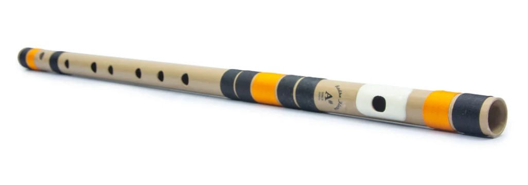 Radhe Flutes Pvc Fiber A Sharp Bansuri Base Octave 22Inches