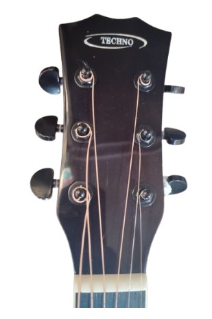 Techno Guitar TM-39CEG TBK with Padded Bag black