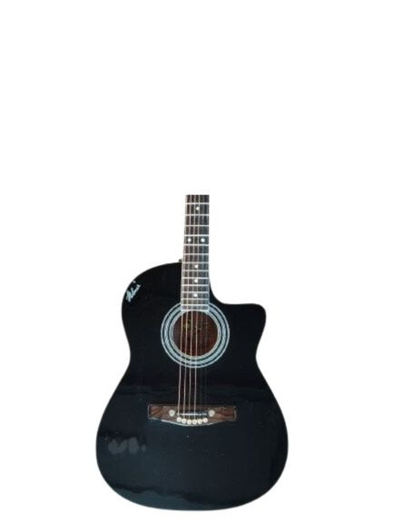 Hobmer 185 Export Semi acoustic Guitar 40 Black With Case