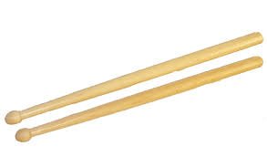 Crusader Maple Drum Sticks Naylon Tip 5BN