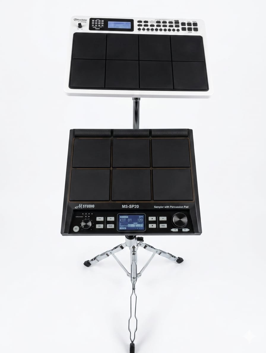 Standzo Heavy Duty Double Octapad Stand OS-22 for Two Octapads