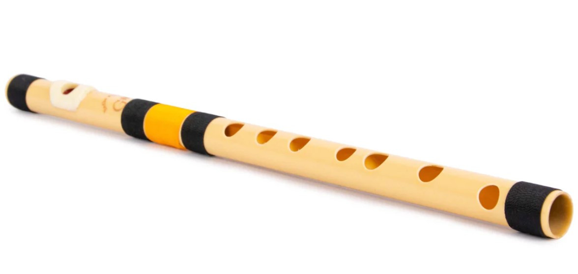 Radhe Flutes PVC Fiber G Sharp Bansuri Middle Octave 13inches