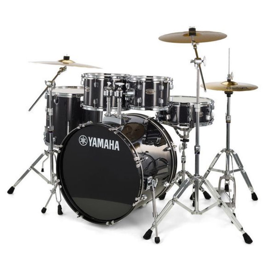 Yamaha RYDEEN RDP2F5 Acoustic Drum Set With Hardware - Black Glitter