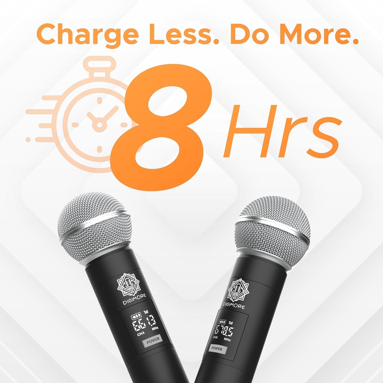 Digimore D-385 UHF wireless microphone system