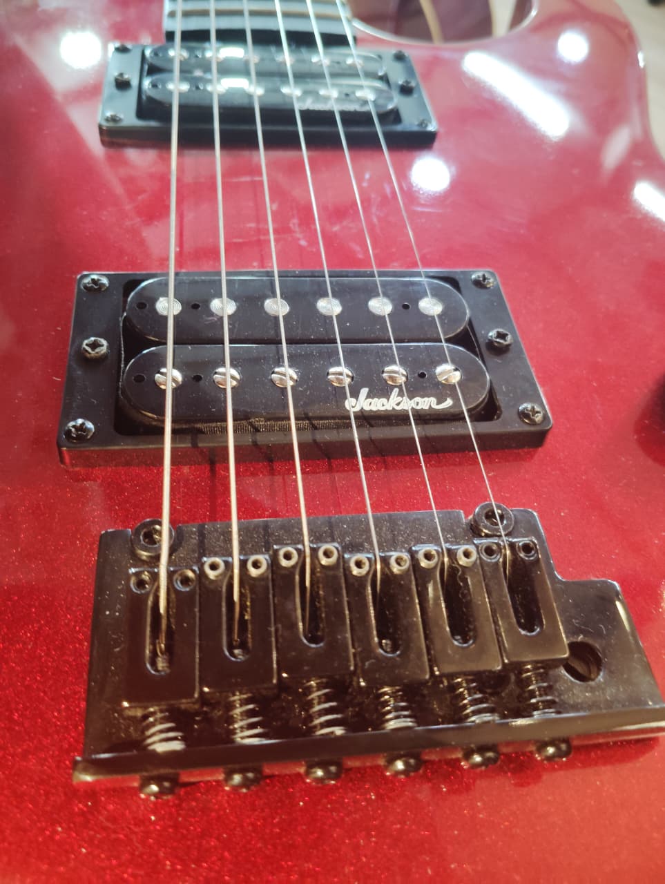 Used Jackson Electric Guitar Dinky Js11 Red