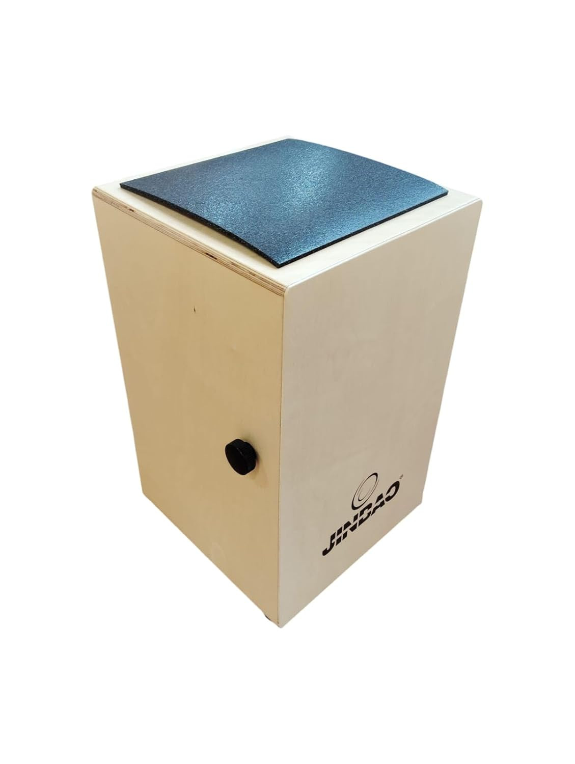 Jinbao Cajon CAJ120 With Snare Adjustment Knob and Padded Seat Natural