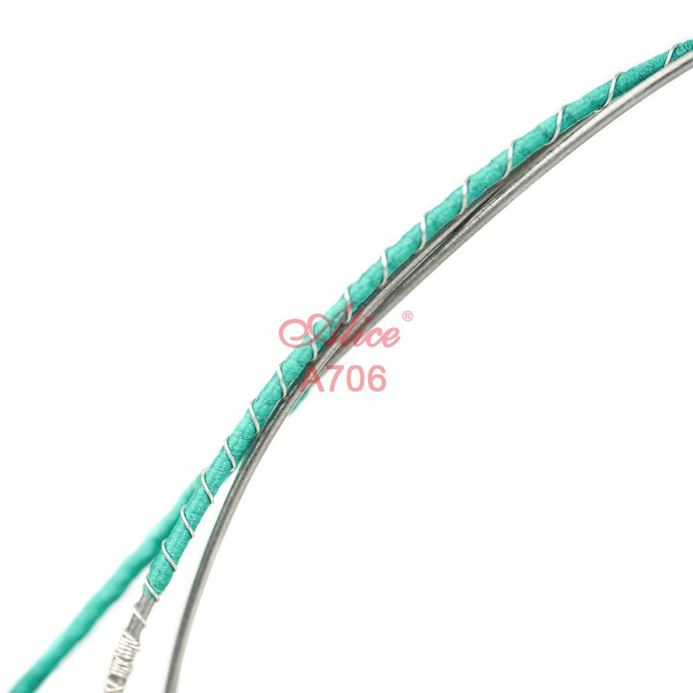 Alice A706 Violin Sting Set Plated Steel Plain String Braided Steel Core Ni-Fe Winding