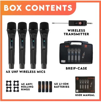 Digimore D-360 S UHF wireless microphone system