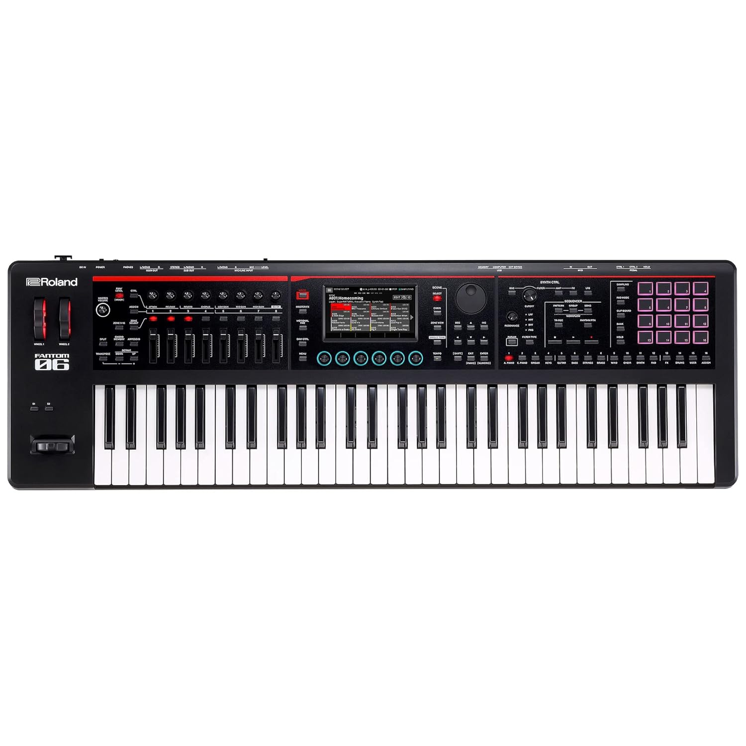 Roland Fantom-06 61-Keys Workstation Keyboard