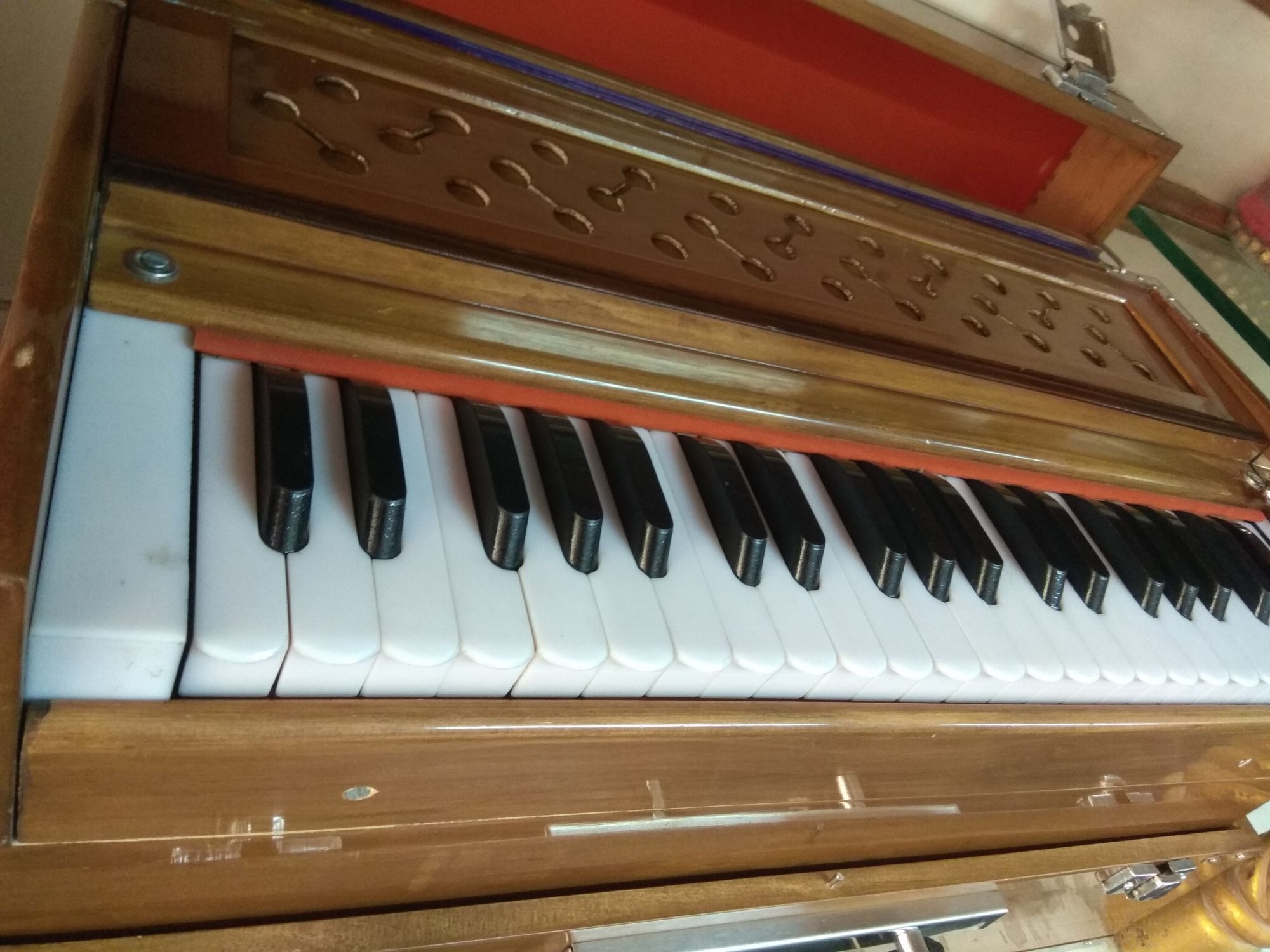 3 Reed Coupler Harmonium Folding