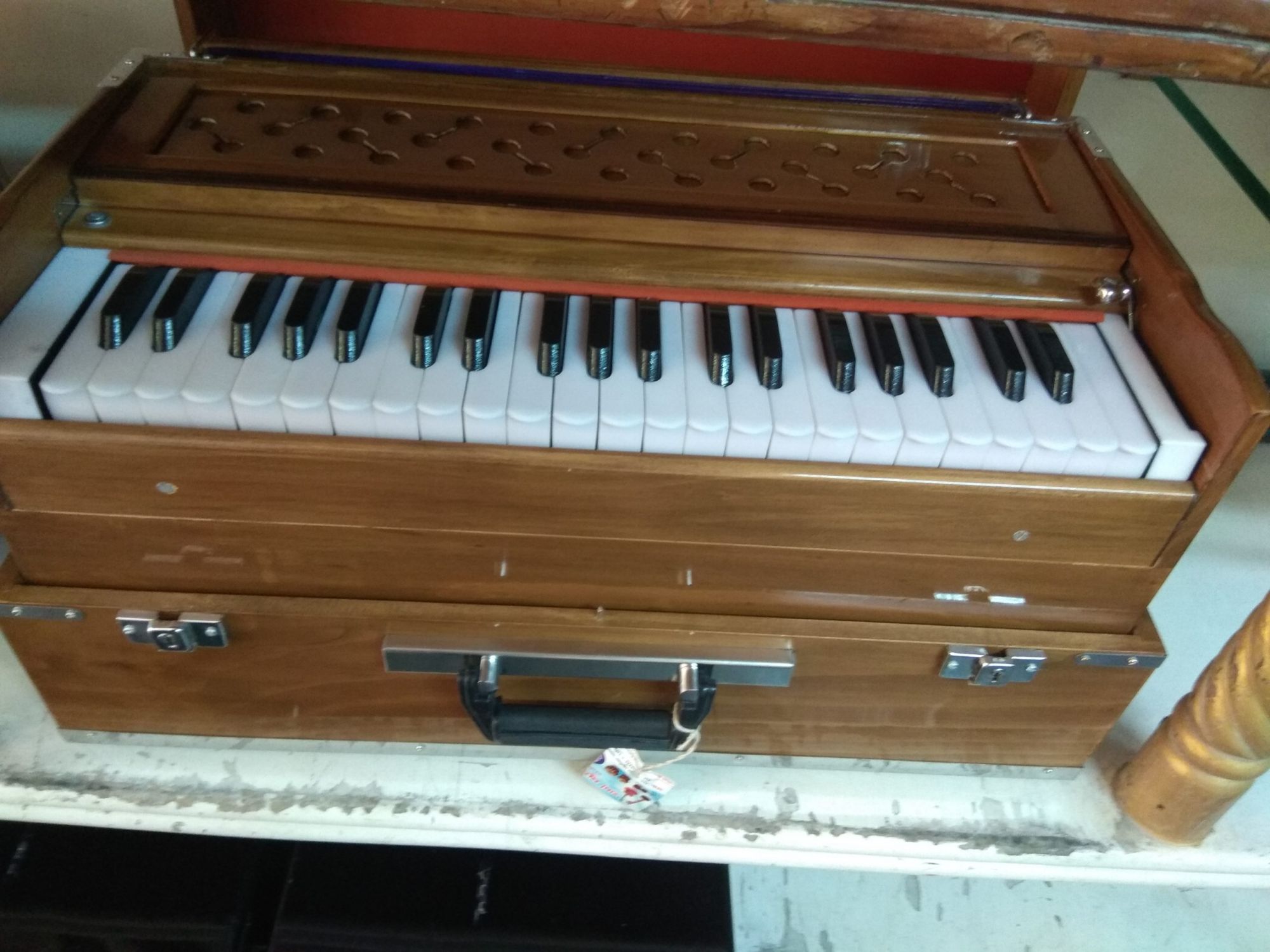 3 Reed Coupler Harmonium Folding