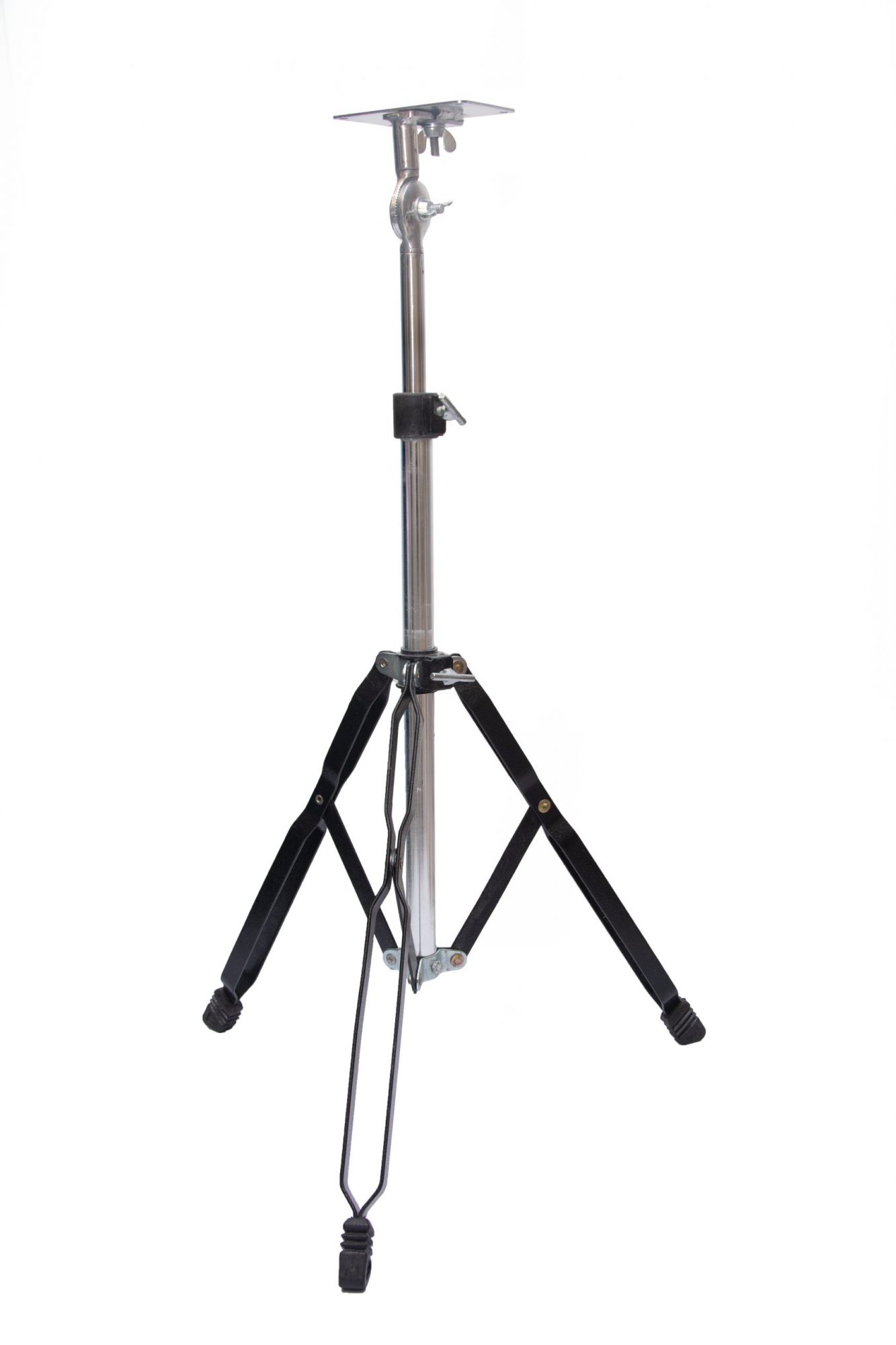 Standzo OS-3 Single Octapad Stand Double Bar Black Nickel