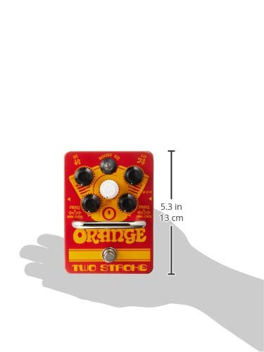 Orange Two-Stroke Boost EQ Pedal Guitar Effects Pedal