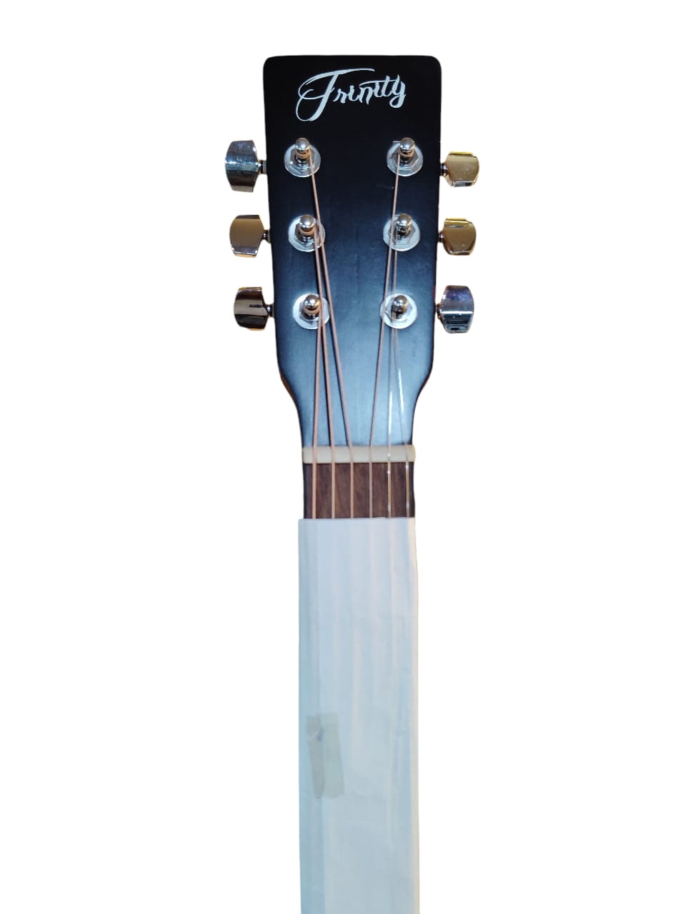 Trinity TNY-38MC Acoustic Guitar In-built with padded bag Natural Wooden