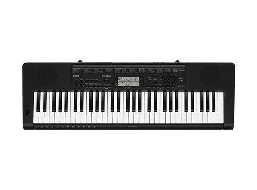 Casio CTK-3500 Premium Keyboard Package with Headphones Stand and Sustain Pedal