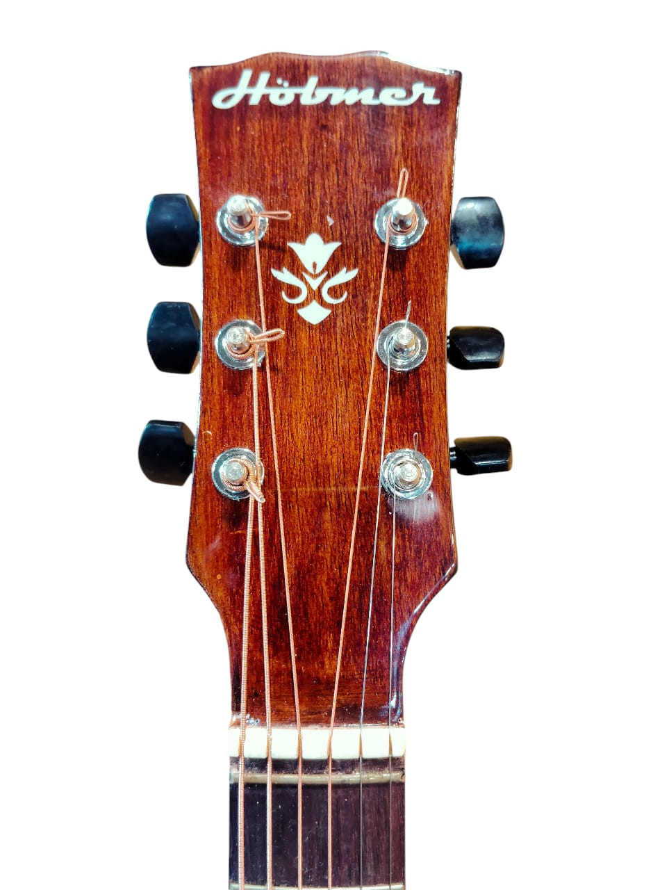 Hobmer 165 Export Semi acoustic Guitar 36 Sunburst With Case