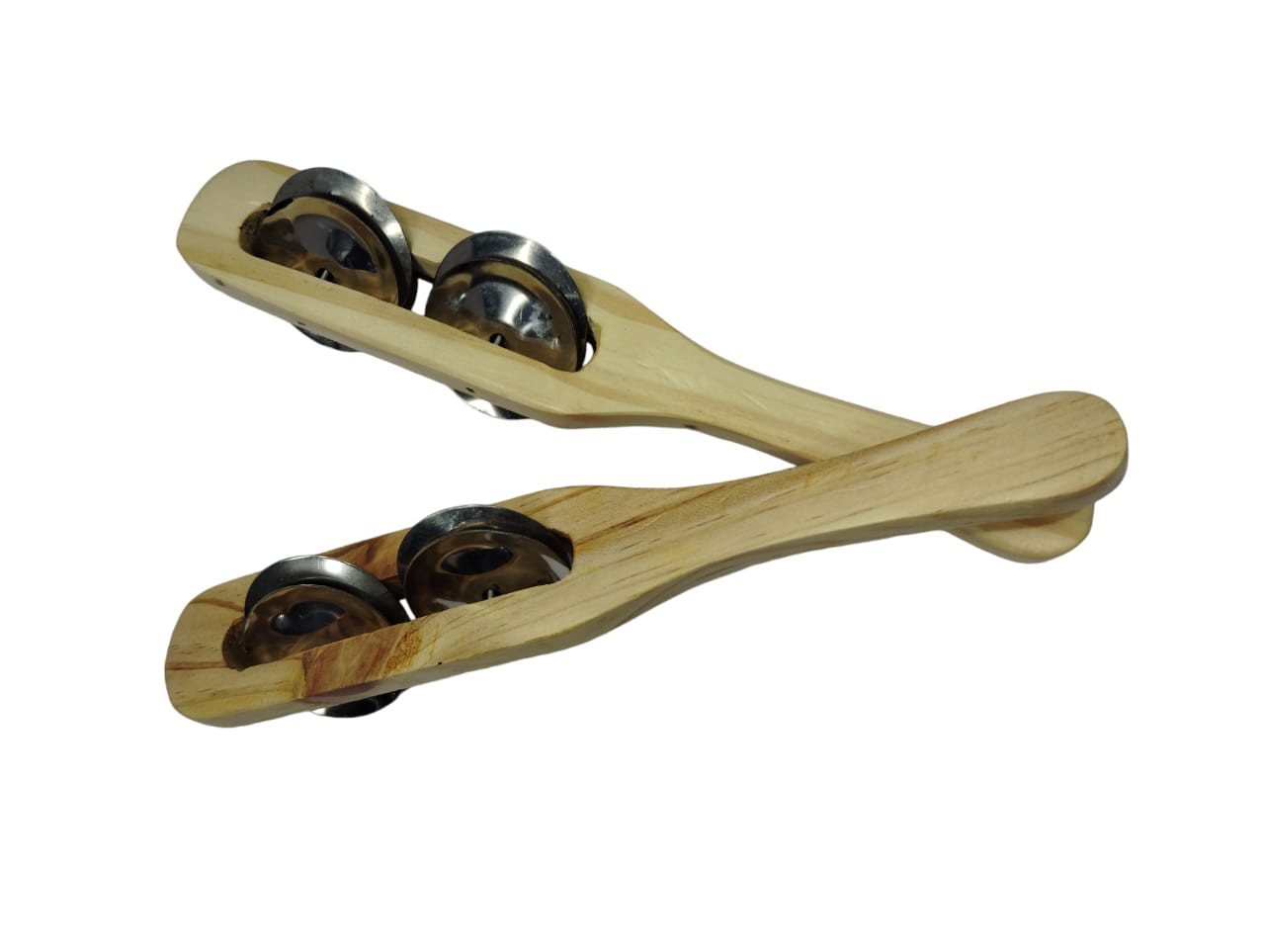 Indian Percussion Natural Wooden Zingle Stick Single Khanjari