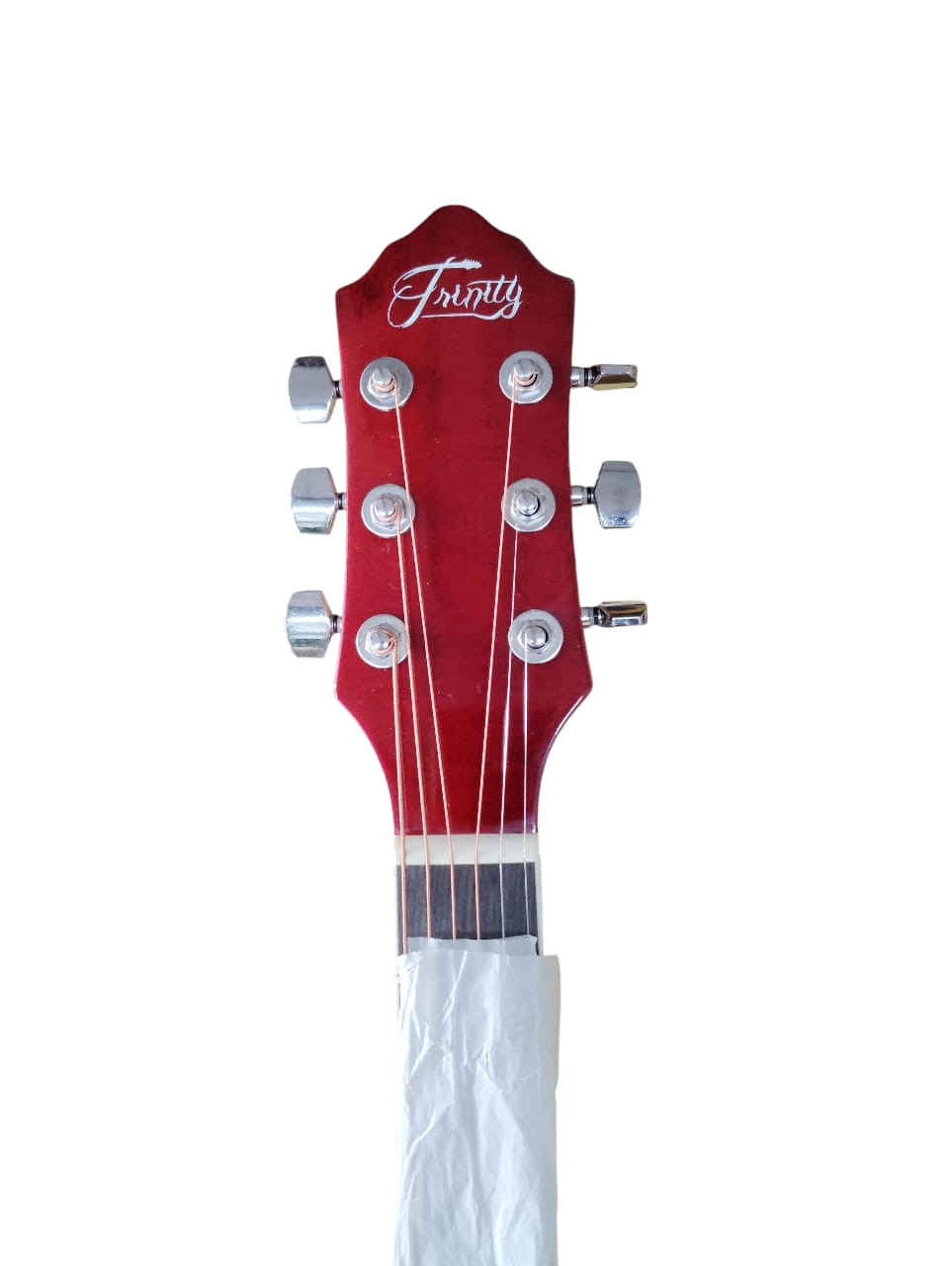 Trinity TNY-Highway 41 Semi-Acoustic Guitar With padded bag belt and plectrums Red and Black