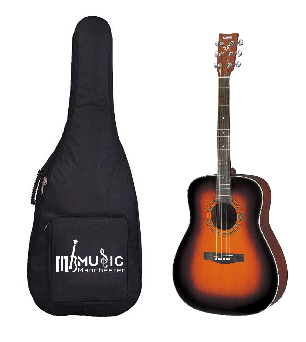 Yamaha F370 Acoustic Guitar Tobacco Brown Sunburst with Bag