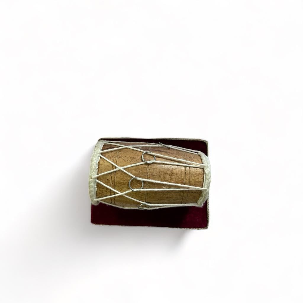 Premium Handcrafted Dholak Miniature