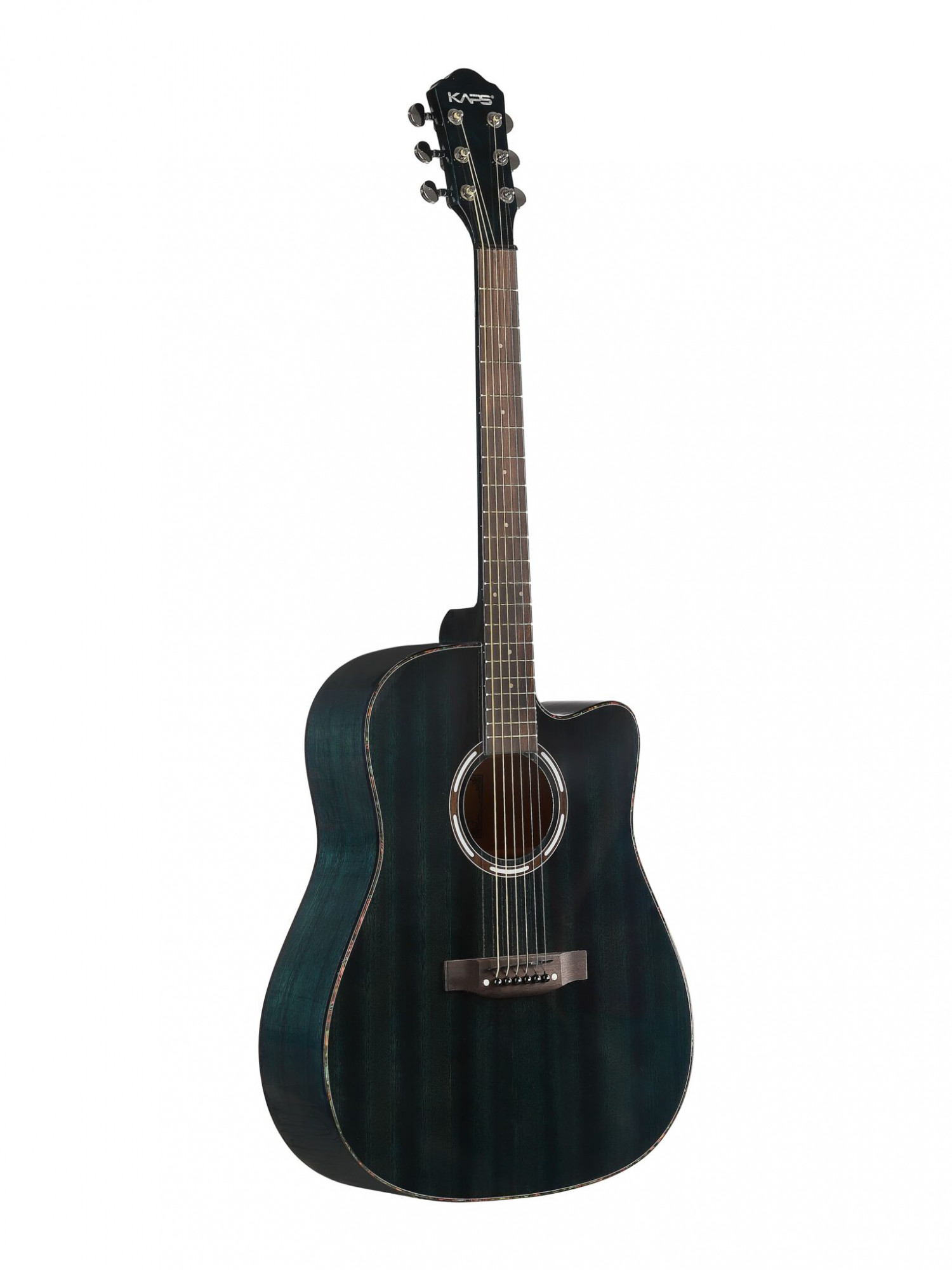 Kaps ST-1000CSW Semi Acoustic Guitar Green