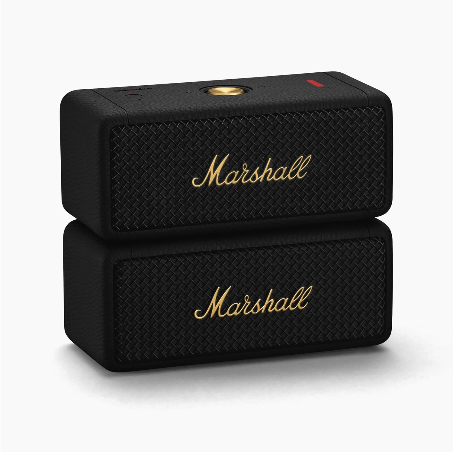 Marshall EMBERTON 2 Bluetooth Wireless Speaker More than 30 hrs of playtime IP67 dust water resistance Black and Brass