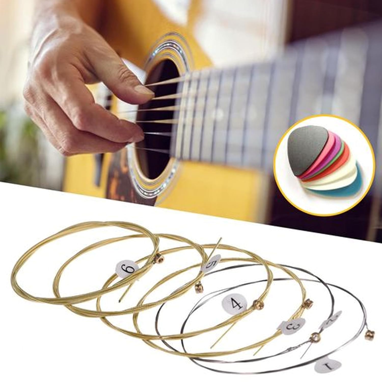 Techno Accoustic Guitar String TN-02