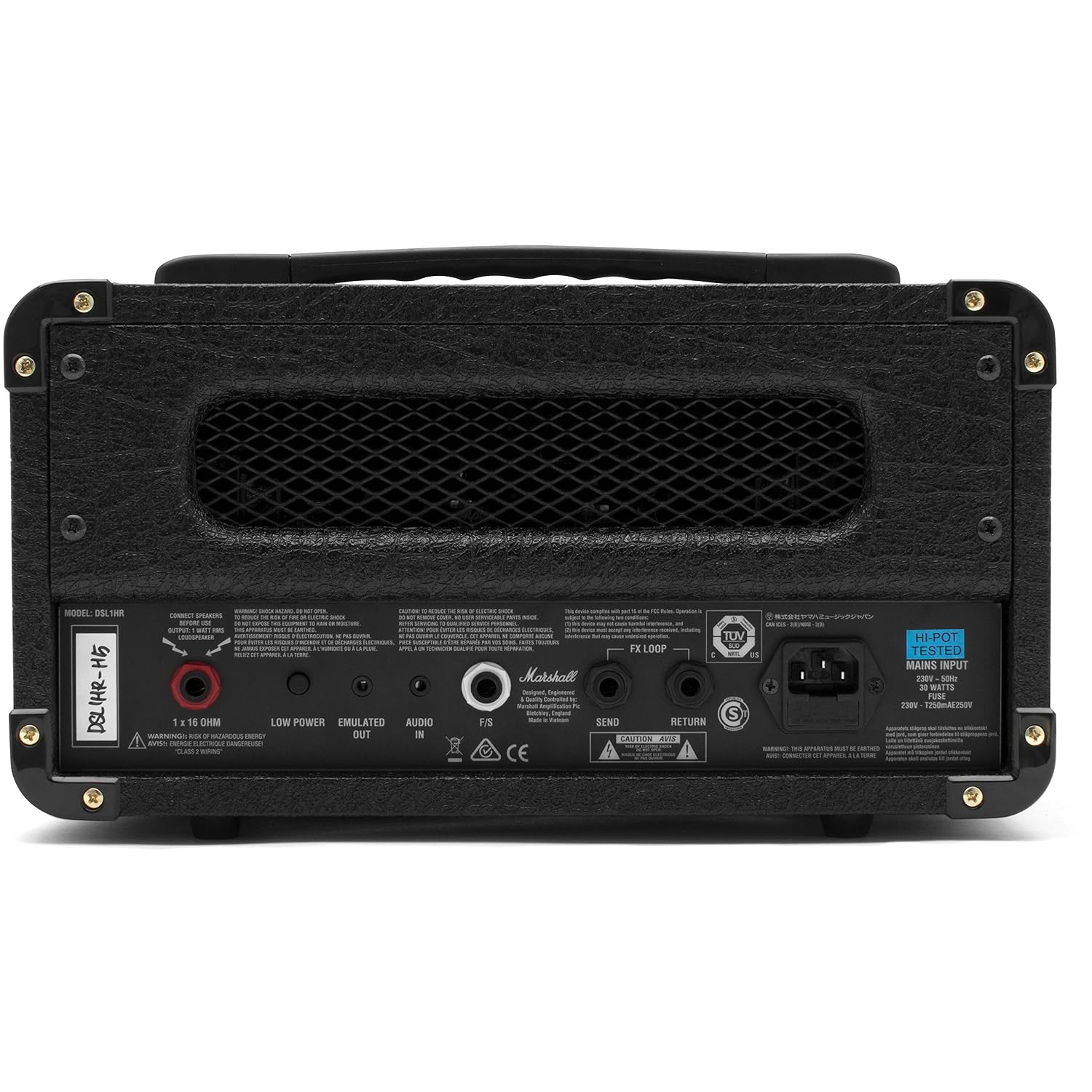 Marshall DSL1HR 1W Guitar Head Amplifier