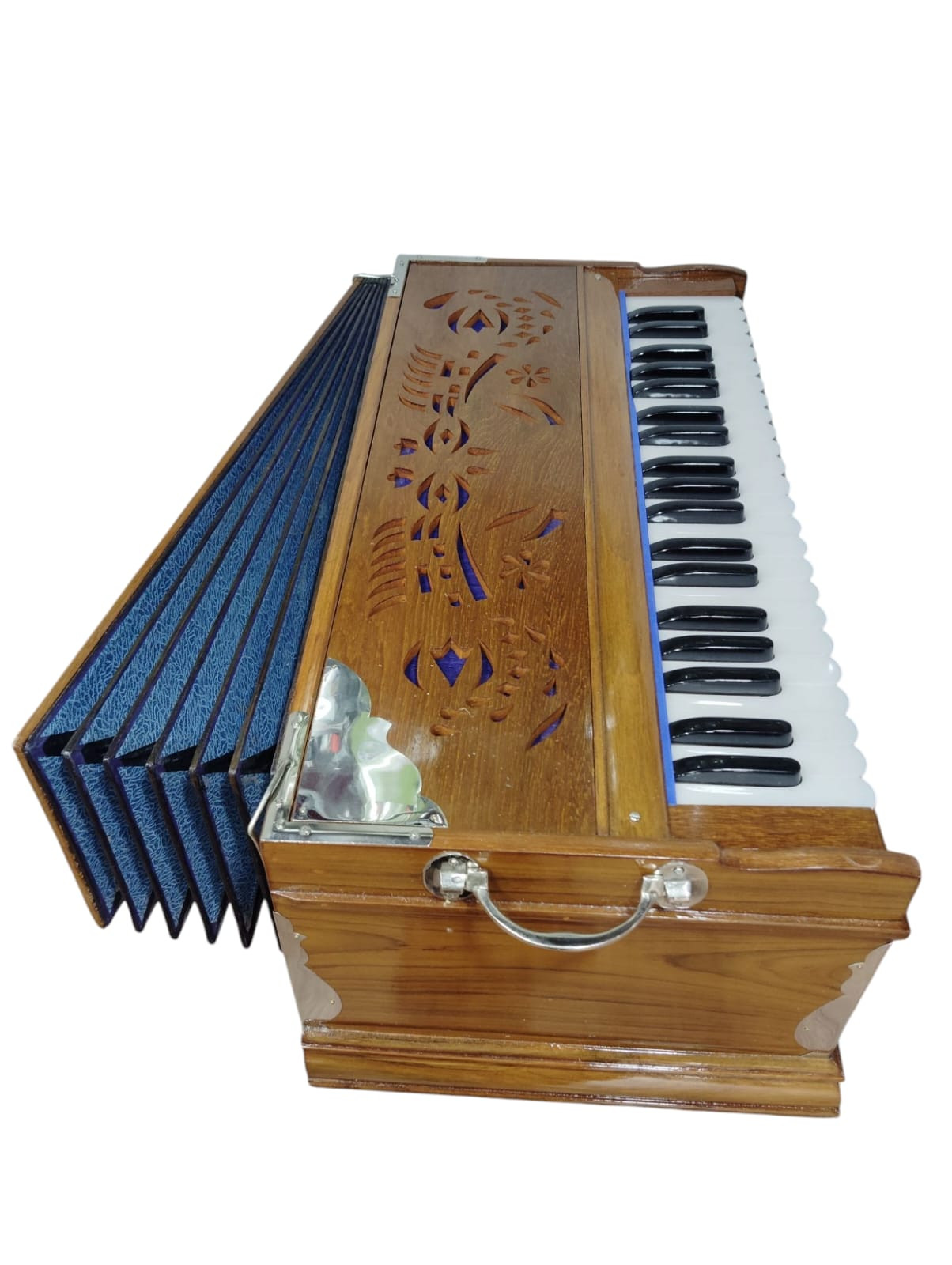 Harmonium 9 Stops 3 12 Octave Double Reed Coupler Natural Color