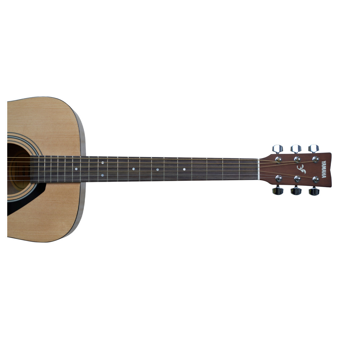 Yamaha F310P Acoustic Guitar Includes Gigbag Strap Pitch Pipe Strings Picks String Winder and Capo