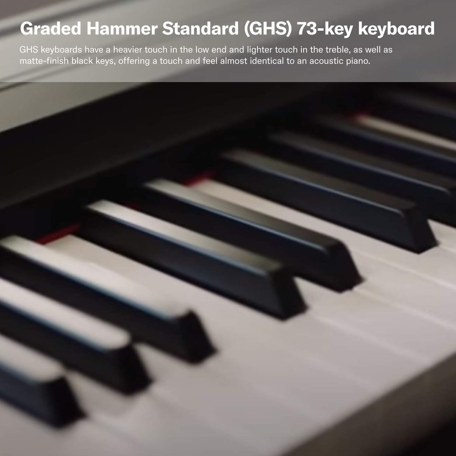 Yamaha P-121B 73-Key Digital Piano Black