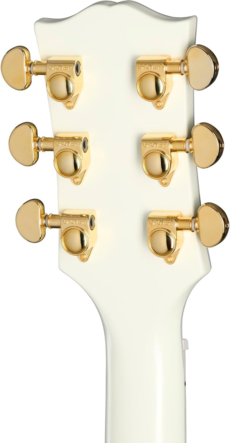 Epiphone Inspired by Gibson Custom 1963 Les Paul SG Maestro Classic White with Hard Case