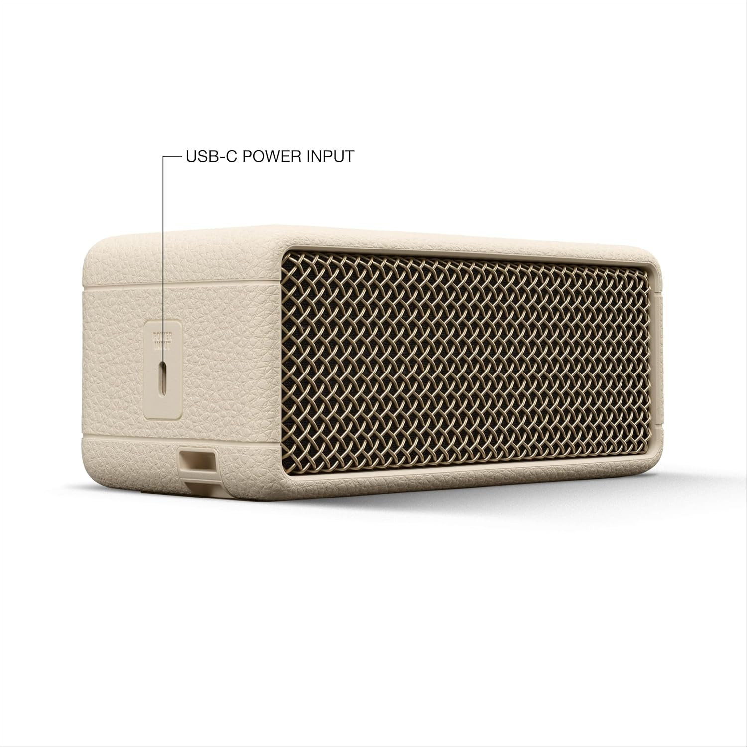 Marshall Emberton III Compact Portable Bluetooth Speaker with 32 Hours of Playtime 360 Sound Dust Waterproof IP67 Cream