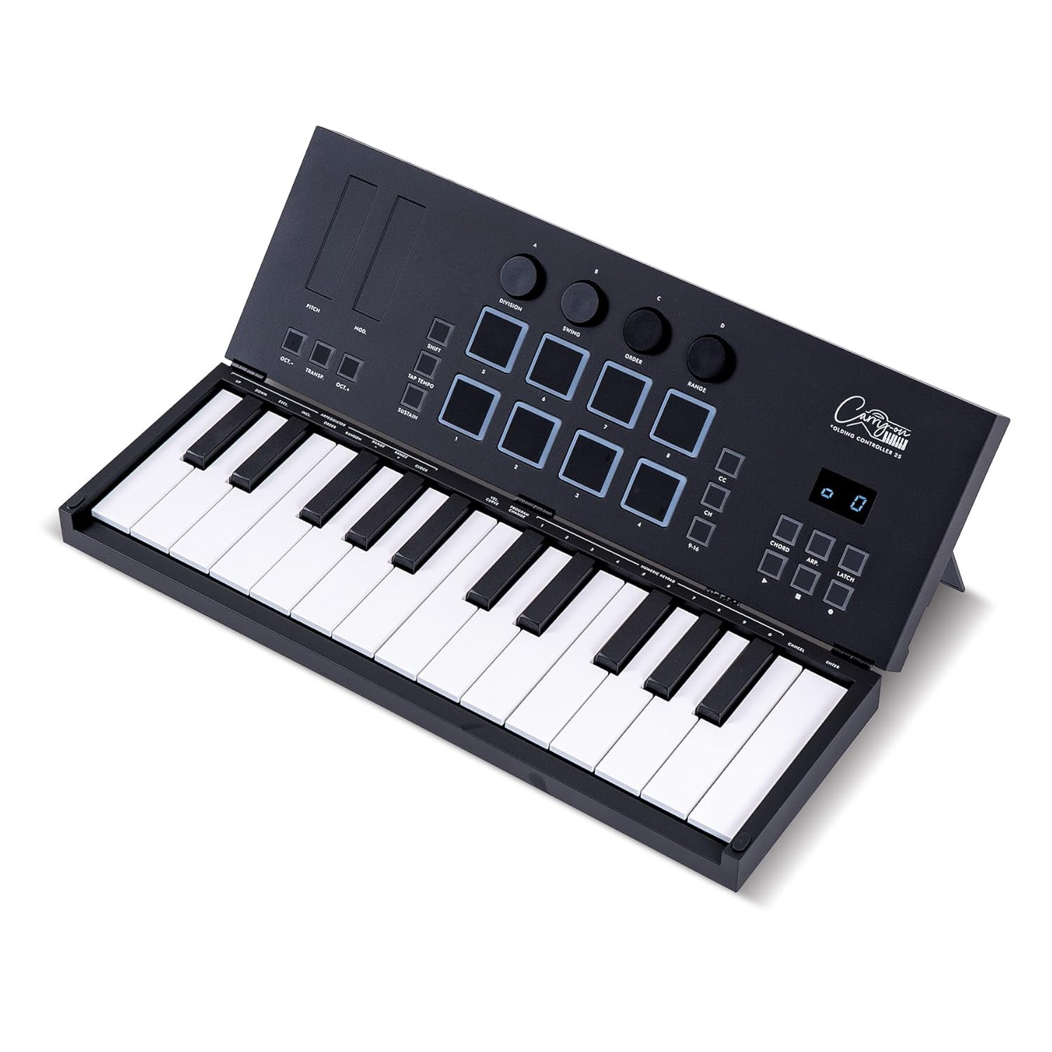 Carry-on Folding Controller 25 Midi Over USB Keyboard Controller FC25