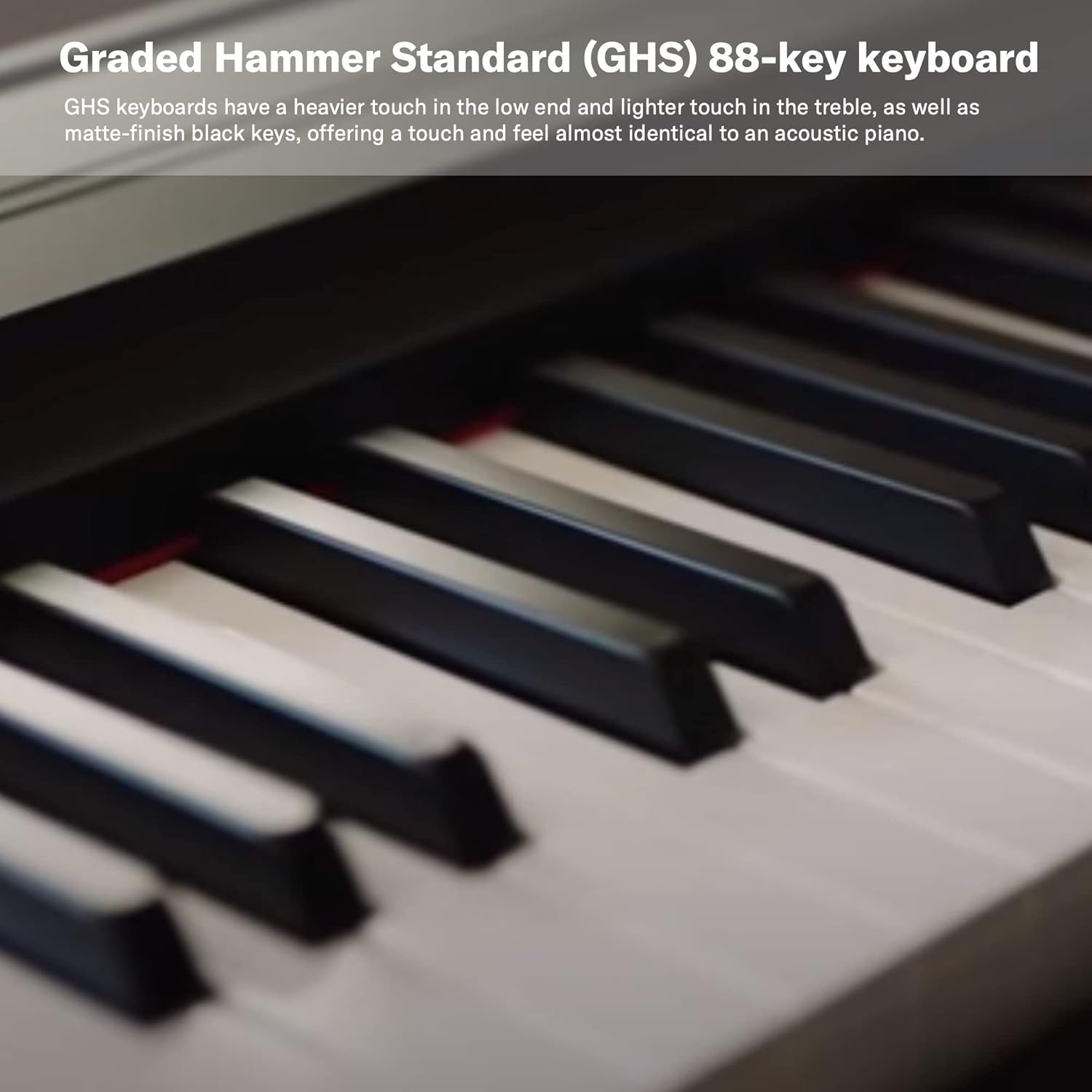 Yamaha P-125AB DIGITAL PIANO WITH 88