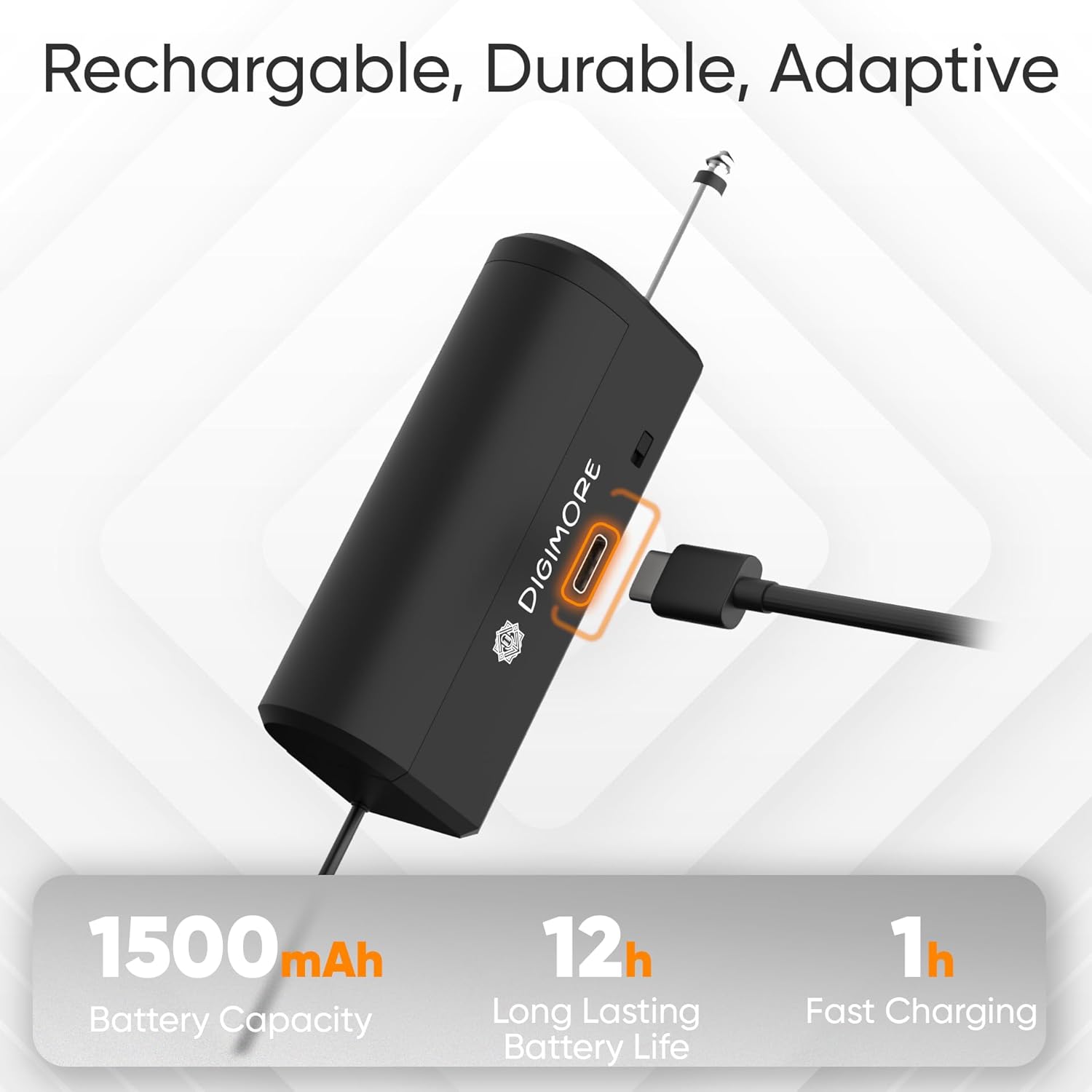 Digimore D-341 S UHF wireless microphone system